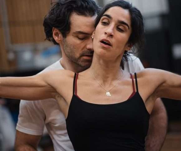 Aidan turner and Monica Barbuto