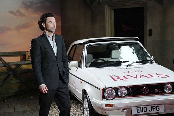Aidan Turner at Rivals S2 Premiere